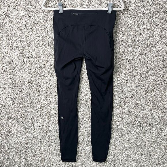 Lululemon Leggings Women’s 6 Black Speed Up Tight 28" Full-On Luxtreme - Picture 6 of 11